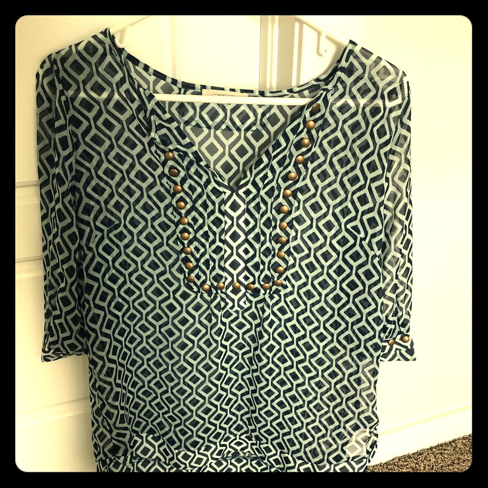 41 Hawthorn Split Neck Blouse